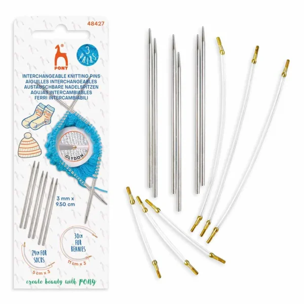 "Pony needles SET"