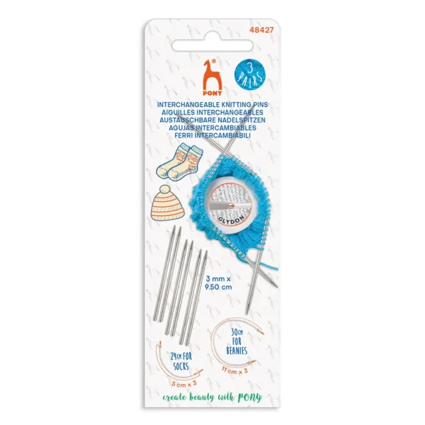 "Pony needles SET"