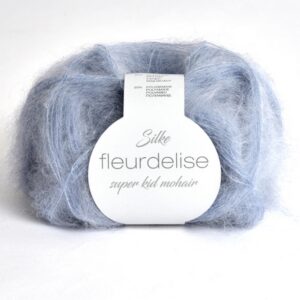 "Fleurdelise mohair silke arvier"