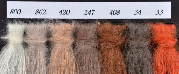 "Fleurdelise mohair silke arvier"