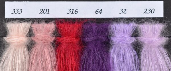 "Fleurdelise mohair silke arvier"